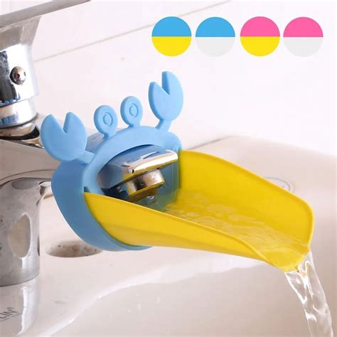 2018 New Faucet Extender Sink Safe Fun Hand Washing Solution For Babies