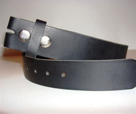 Belt For Belt Buckle Distressed Vintage Italian Leather Snap Etsy