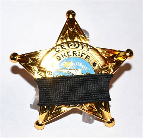 Black Mourning Badge Band Midwest Public Safety Outfitters Llc