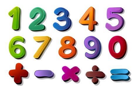 Firstly, that symbol called square brackets or simply brackets (us). numbers and maths symbols - Download Free Vectors, Clipart ...