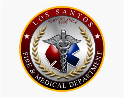 Wa5msnz Los Santos Medical Department Logo Hd Png Download Kindpng