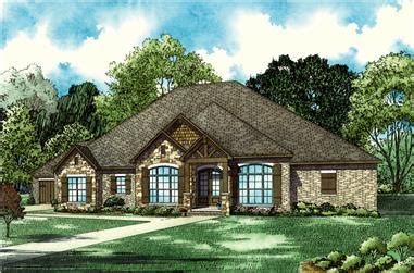 Online home plans search engine: 3500-4000 Sq Ft, Single-Story Home Plans