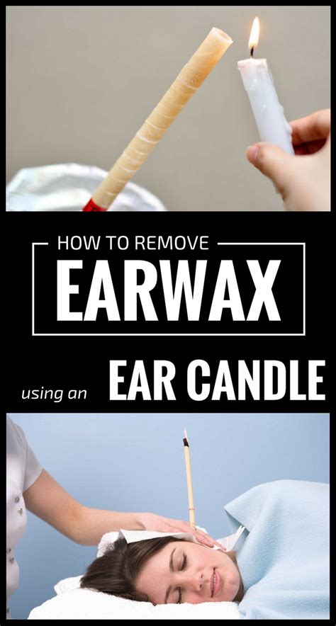 It helps keep our ears healthy and clean; How To Remove Earwax Using An Ear Candle | Ear candling ...