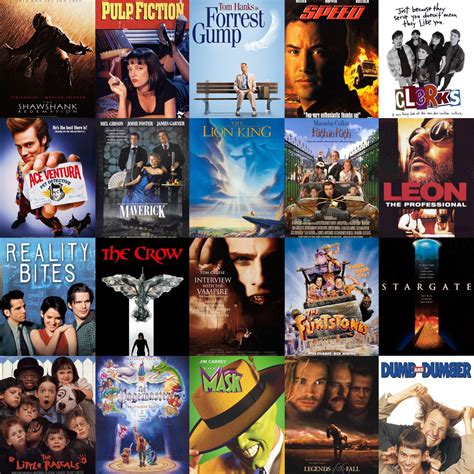 Pick Your 5 Favorite Movies From 1994 R90s