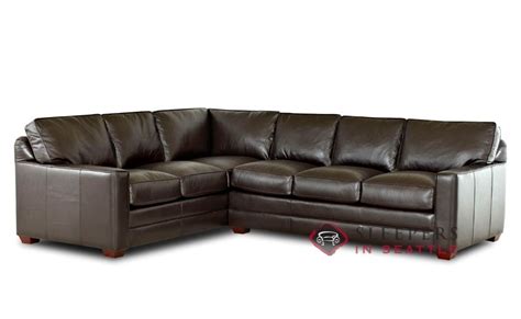 customize and personalize palo alto true sectional leather sofa by savvy true sectional size