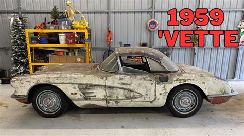 1959 Chevrolet Corvette Barn Find Looks Ready For Full Restoration