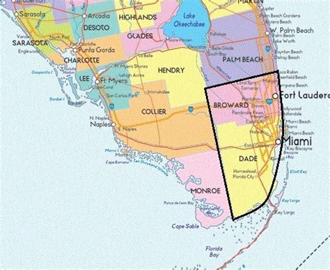 Broward County Florida Map
