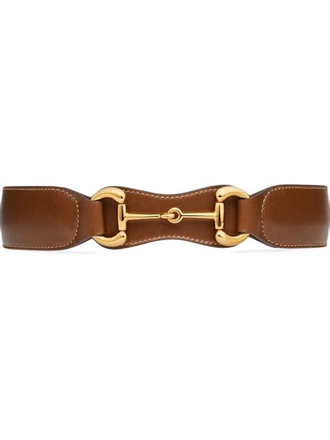Gucci Gucci 1955 Horsebit Belt Farfetch Womens Leather Belt Gucci