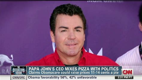 Papa John S Ceo Mixes Pizza And Politics Cnn