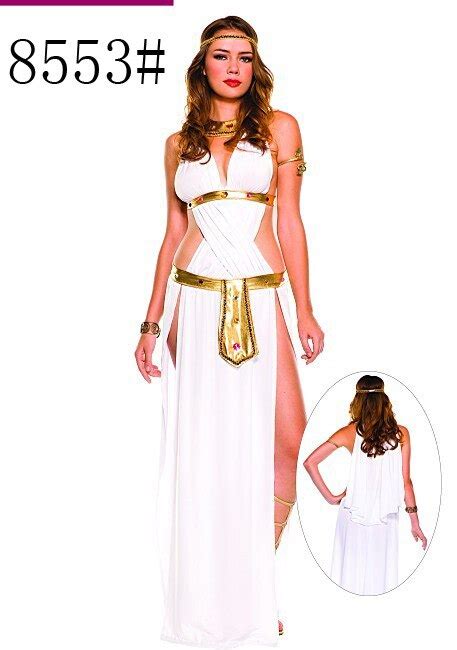 New Arrival Womans Sexy Disfraces Halloween Masquerade Cosply Costumes Greece Goddess Egypt