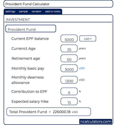 Dividend yield ratio = (dividend per share. Provident Fund (EPF) Calculator