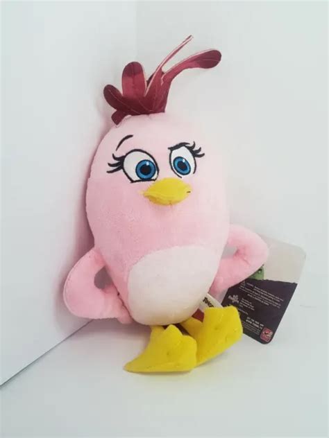 Angry Birds Stella 10 Plush Pink Bird Stuffed Animal Toy 2017 Movie