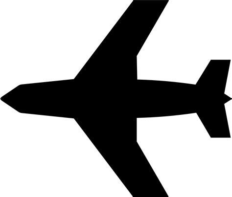 Aeroplane Clipart Black And White White Airplane Clipart 8 Clip Clip