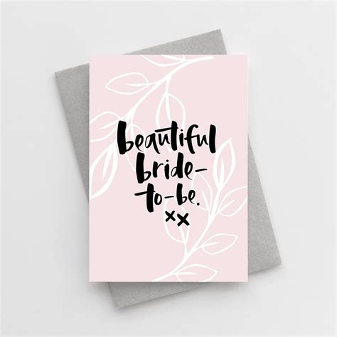 Bride To Be Card Weddings Ted