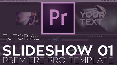 That's why our friends over at rocketstock just released a pack of 15 animated lower thirds for adobe premiere. Rampant Modern Slideshow 01 Premiere Pro Template Tutorial ...