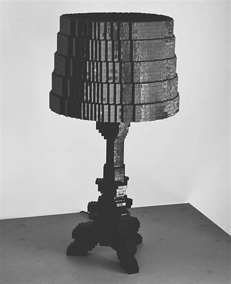I have a lot of lego, so i decided to make a lamp out of lego. Rom Aert Bourgie Kartell Lego Table Lamp - NoveltyStreet