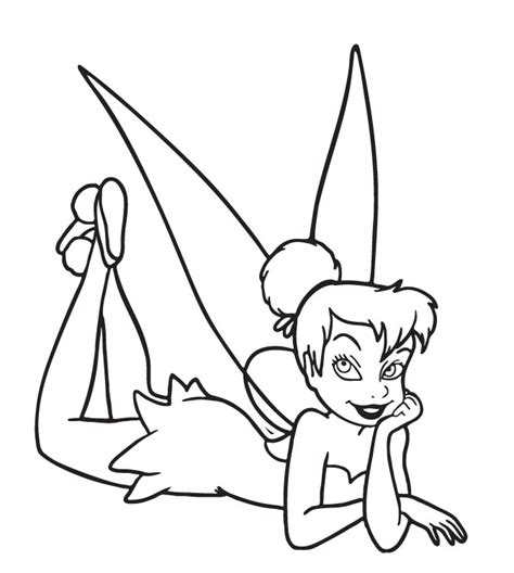 Download coloring: Tinkerbell coloring pages