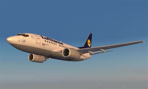 lufthansa boeing 737 600 ng wesel for fsx