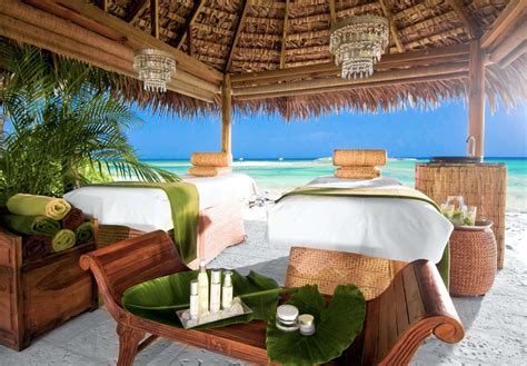 massages become even more blissful when received at water s edge sandalsroyalbahamian bahamas