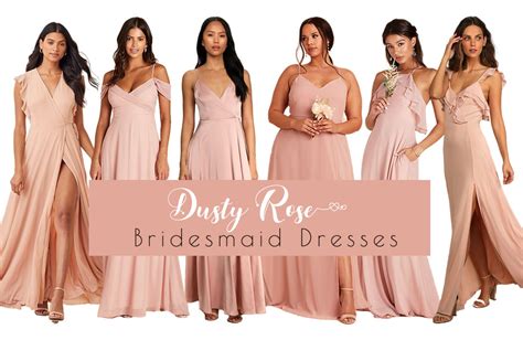 Top 20 Dusty Rose Bridesmaid Dresses Under 150