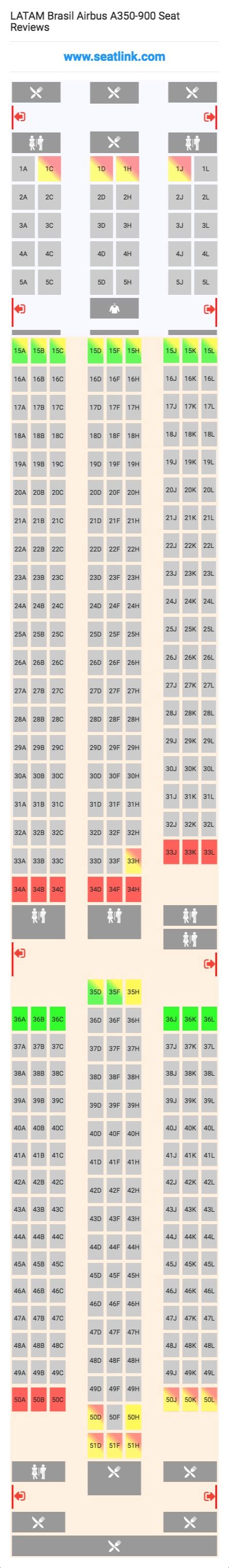 Encontre este pin e muitos outros na pasta imagens para apresentacoes de helder melo. LATAM Brasil Airbus A350-900 (359) Seat Map | Brasil