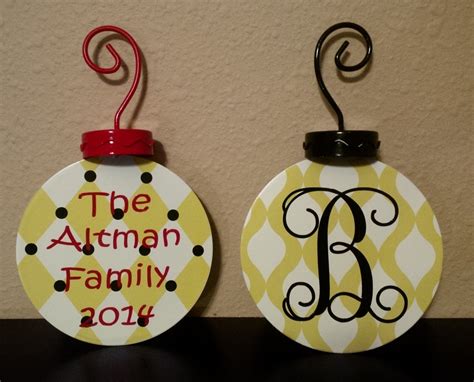 Personalized Metal Christmas Ornament By Palmettopersonalize