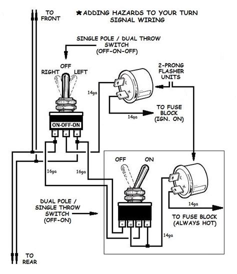 3 Wire Turn Signal Wiring Diagram