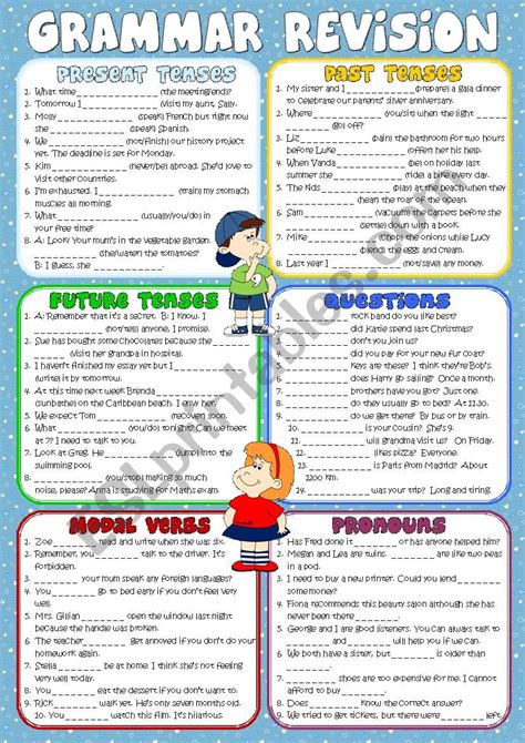 Revision Of Verb Tenses Present Past And Future Verb Tenses Past Images
