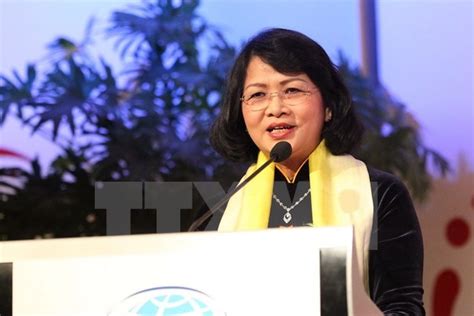 Vp Stresses Womens Role In Society