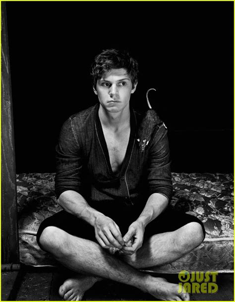 Evan Peters Shirtless For Flaunt Feature Photo Evan