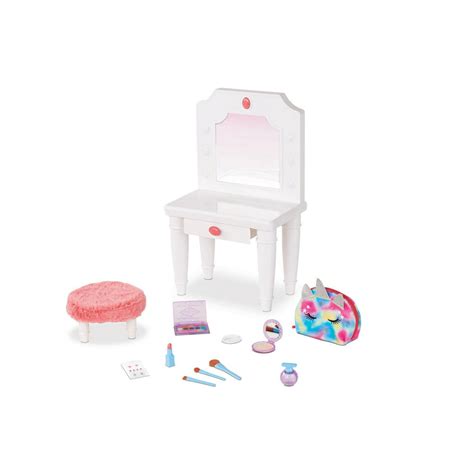 My Life As Vanity Playset For 18 Dolls 12 Pieces Included Walmart