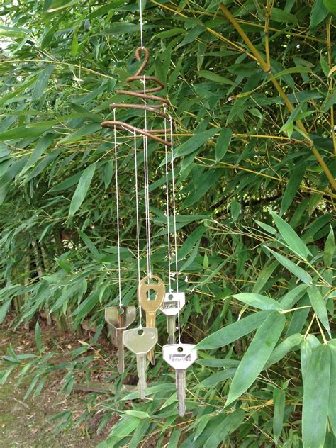 Wind Chime Made Of Old Key And Some Copper Wire Diy Hammock Wind