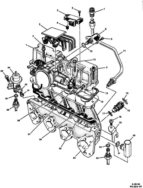 1995 S10 Engine Diagram
