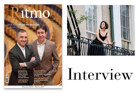 Interview Ritmo Magazine News Lisette Oropesa