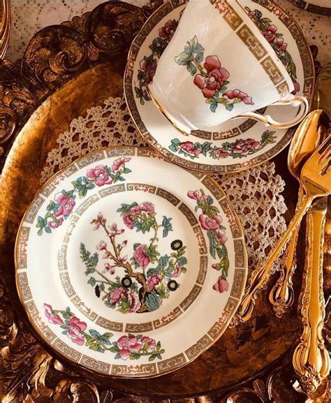 She is very devoted to her owner, madame adelaide bonfamille. Duchess Bone China England. " Indian Tree | Bone china ...