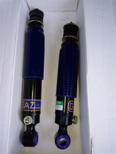 50s Standard 8 And 10 Gaz Shocks Gas Adjustable Front Shock Absorbers Pair