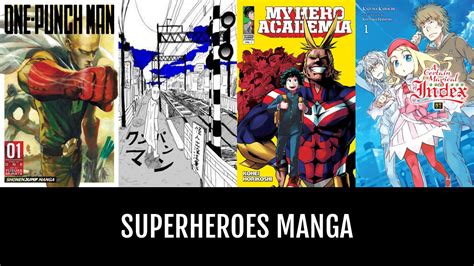 Superheroes Manga Anime Planet