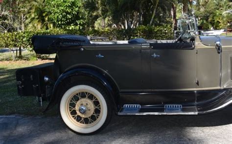 1930 Ford Model A 4 Door Phaeton Original Classic Ford Model A 1930