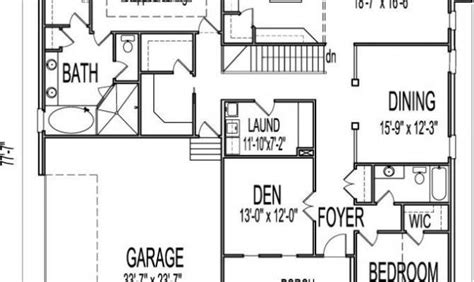 New One Story Ranch House Plans Basement Home House Plans 150447