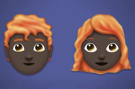 2018s New Emoji Will End The Neglect Of Redheads The Verge