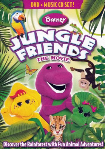 Barney Jungle Friends The Movie Dvd Mus New Dvd Ebay
