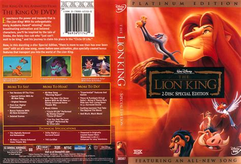 Lion King Dvd Cover Art