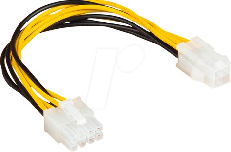 Gc 5021 4p8p Power Cable 8 Pin Plug To P4 4 Pin Socket 02 M At