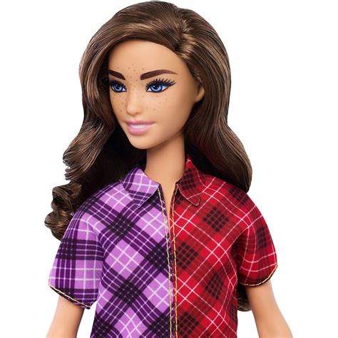 Barbie Fashionistas Check Dress Doll Barbie Dolls Toydip
