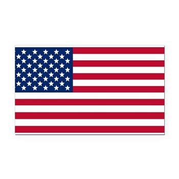 American Flag Rectangle Car Magnet | American flag sticker, American flag decal, American flag