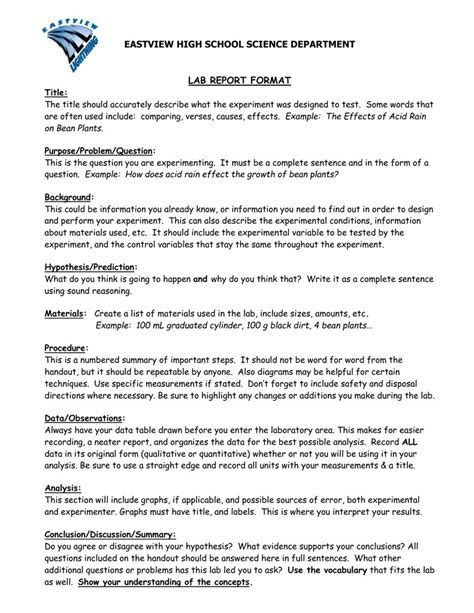 ⭐ Science Lab Format How To Write A Science Lab Report With Pictures