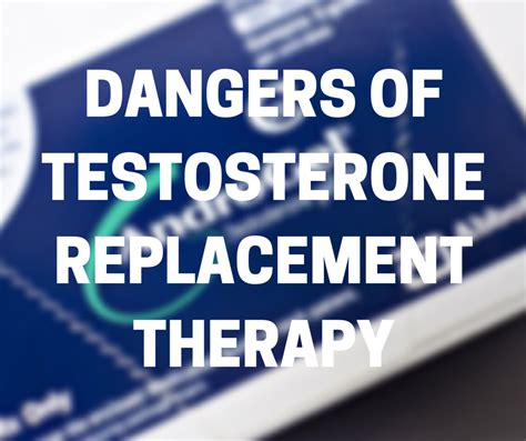 Unpacking The Dangers Of Testosterone Replacement Therapy Huffpost Life