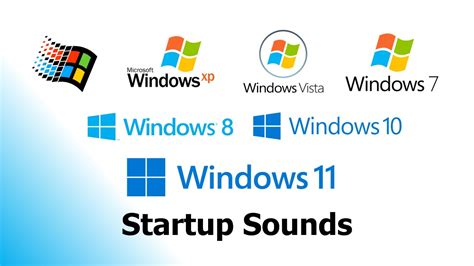 All Windows Startup Sounds Windows 98 To Windows 11 Youtube