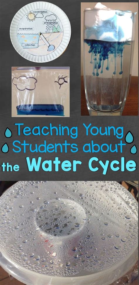 Water Cycle Rain Cycle Science Experiments And Craftivity Lessons