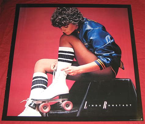 Linda Ronstadt Roller Skate Poster